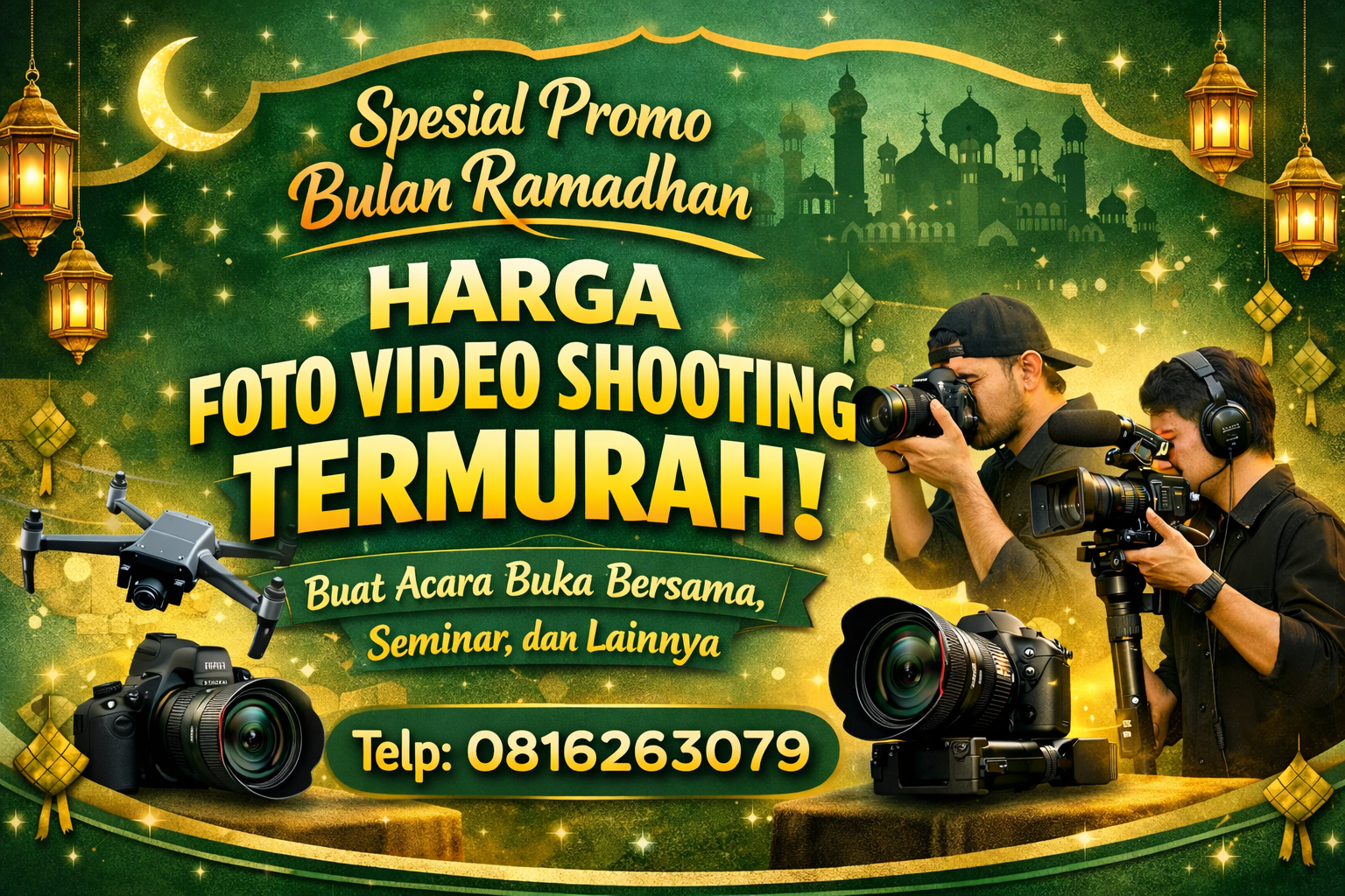 Video shooting termurah promo ramadhan